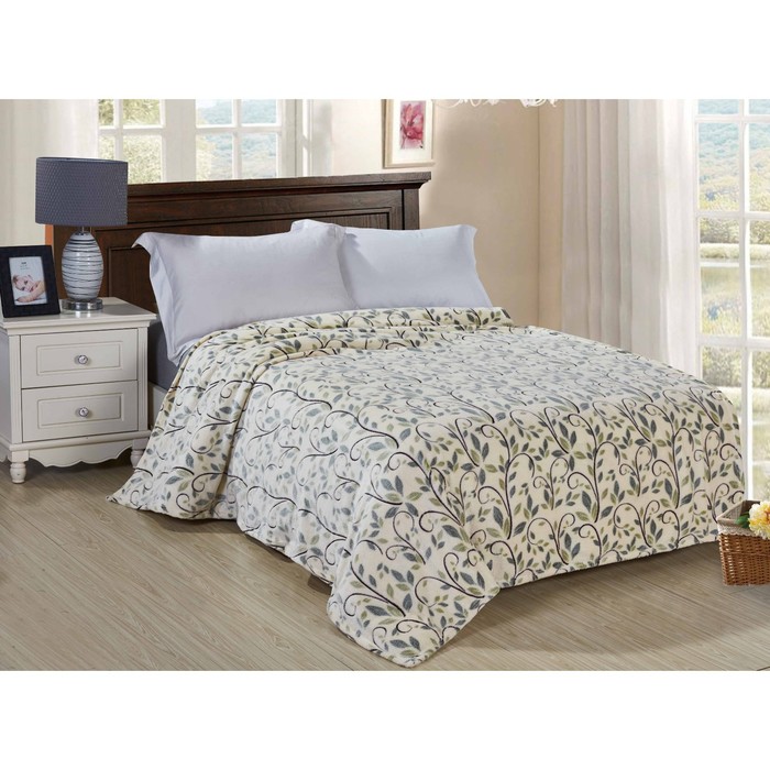 Плед "Бамбук", размер 200х220 см, микрофибра 200/204-pb