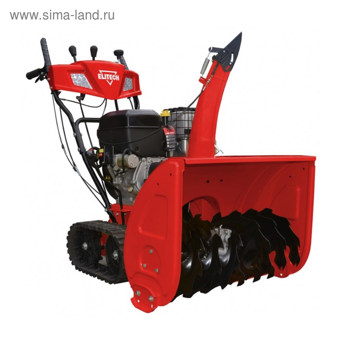 

Снегоуборщик Elitech СМ 12ЭГ, бенз., 12 л.с., 6 вперед/2 назад, захват 71х54.5 см, 5.5 л.
