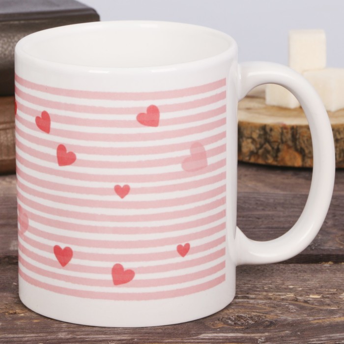 Кружка с сублимацией "Мы с тобой идеальная пара", 300 мл