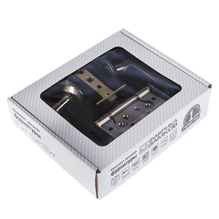 Комплект для двери "Фабрика Замков" SET 03-C 100 2H AB, цвет античная бронза