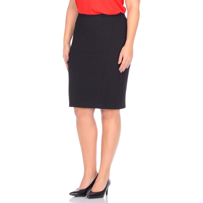 Юбка женская, размер 50, цвет чёрный 118