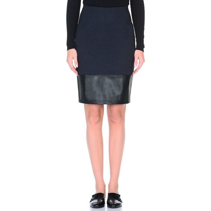 Юбка женская, размер 50, цвет синий 110