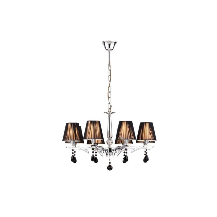 Люстра Подвесная Arte 8x40W E14 хром 70x70x98,5см