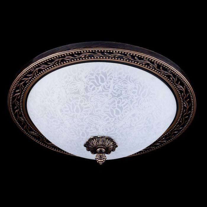 Светильник Aritos 3x40W E27 темная бронза 36x36x17см