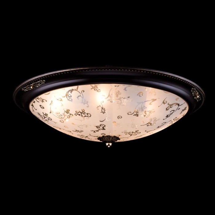 Светильник Diametrik 6x40W E27 темная бронза 53x53x16см