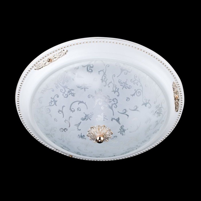 Светильник Diametrik 3x40W E27 белое золото 45x45x14см