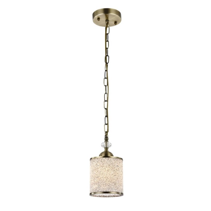 Подвес Sherborn 1x60W E27 античная бронза 12x12см