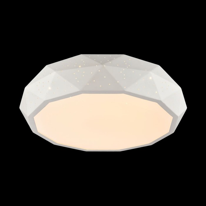 Люстра потолочная Ivona 40W LED 2200 LM белый 46x46x10,5см