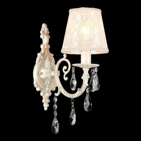 

Бра Filomena 1x40W E14 слоновая кость 15x26x38см