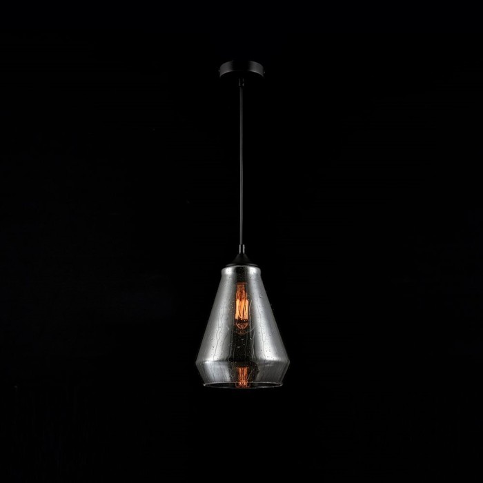 Подвес Bergen 1x60W E27 дымчатый 21x21x26,2см