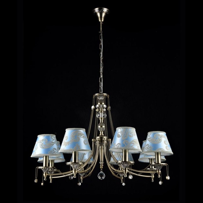 Люстра подвесная Vals 8x40W E14 бронза 81x81x0см