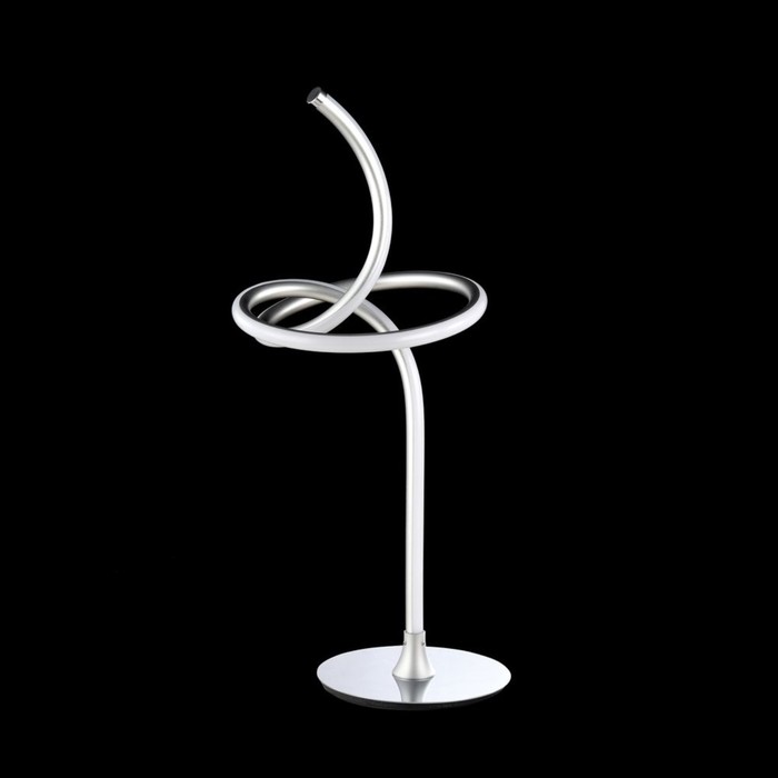 Настольная лампа Nastro - x15W LED 900 LM матовое серебро 23x23x53см