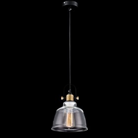 

Подвес Irving 1x40W E27 черный 20x20x25см