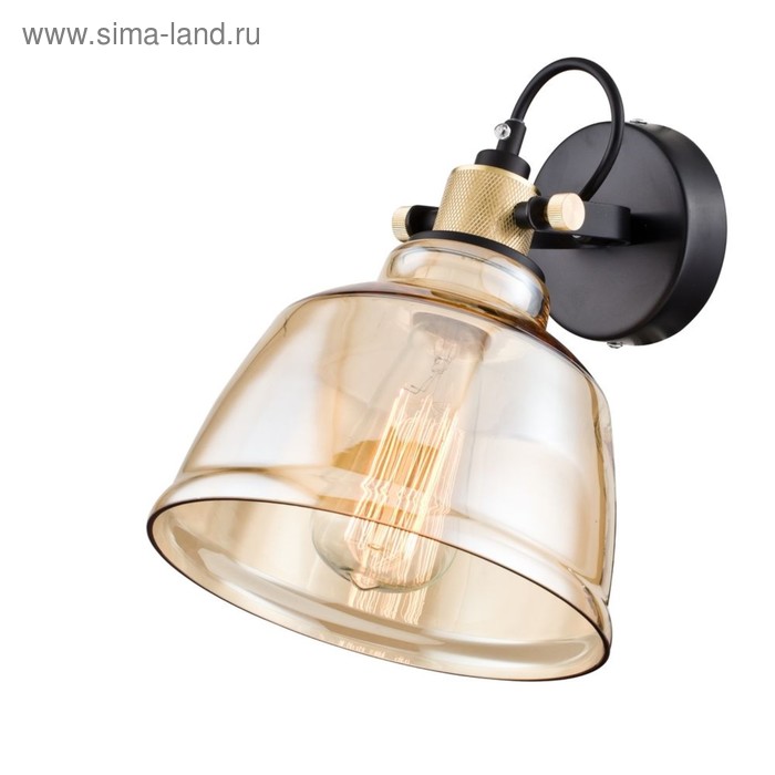 фото Бра irving 1x40w e27 черный 20x25x27см maytoni