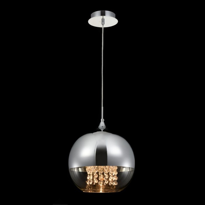 Подвес Fermi 1x60W E27 никель 30x30см