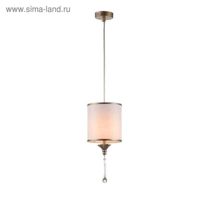 Светильник Fiore 1x40Вт E14 античное золото 15x15x33см 4671₽