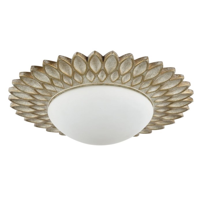 Люстра потолочная Lamar 3x40W E14 кремовое золото 36,2x36,2x8,2см