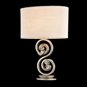 

Настольная лампа Lantana 1x60W E27 жемчужное золото 32x19x46см