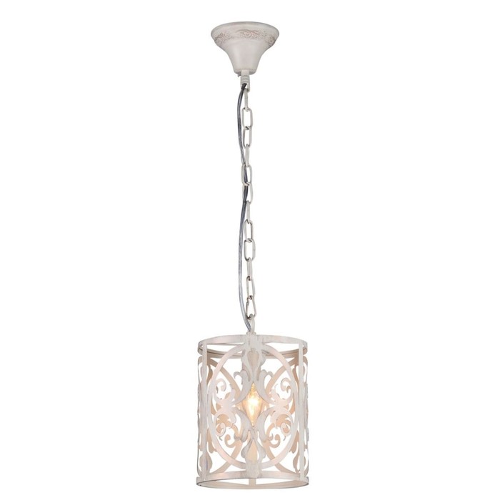 Светильник Rustika 1x60Вт E14 кремовое золото 18x18x27см