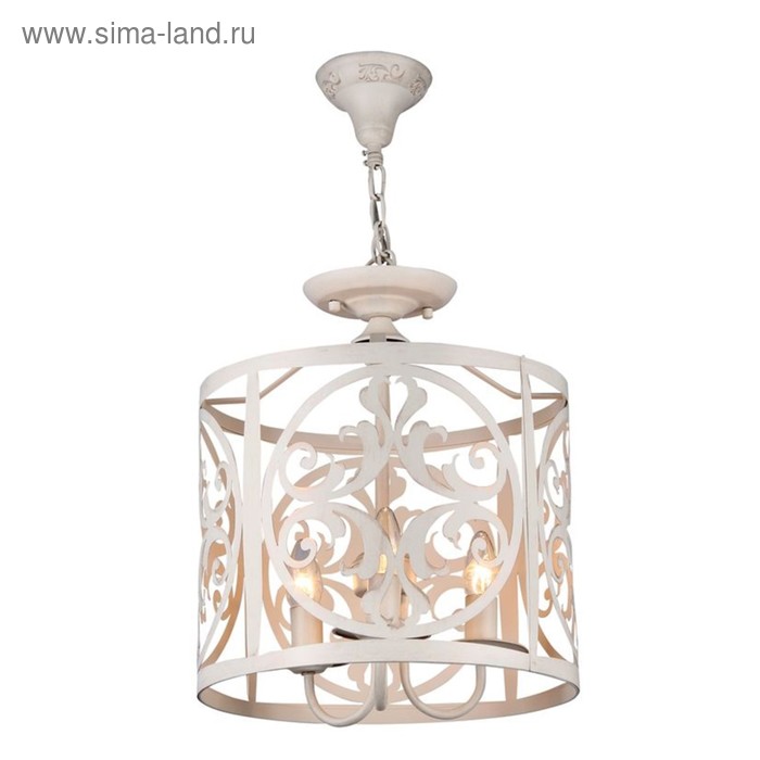 

Светильник Rustika 3x60Вт E14 кремовое золото 36x36x43см