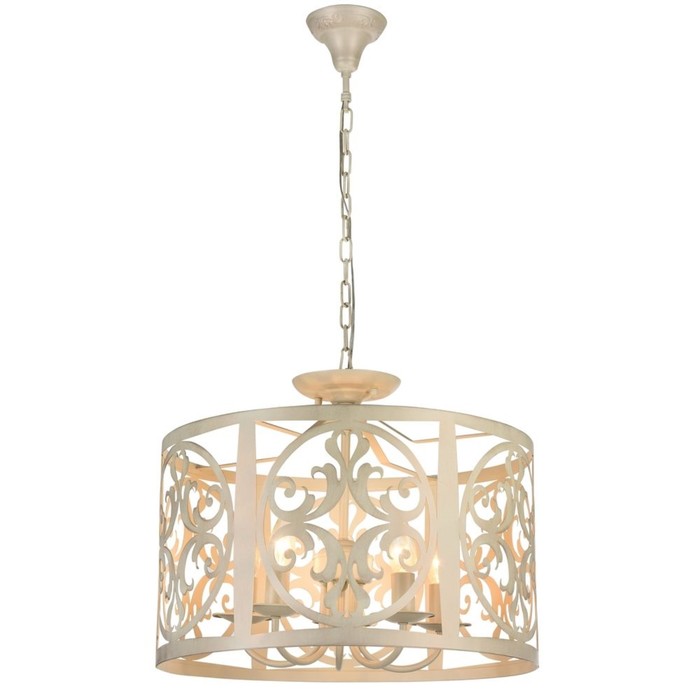 Светильник Rustika 5x60Вт E14 кремовое золото 50x50x39см