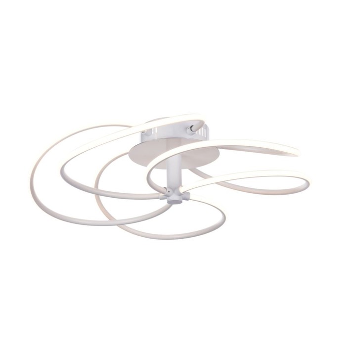 Люстра потолочная Klee 43W LED 2150 LM белый 56x56x15см