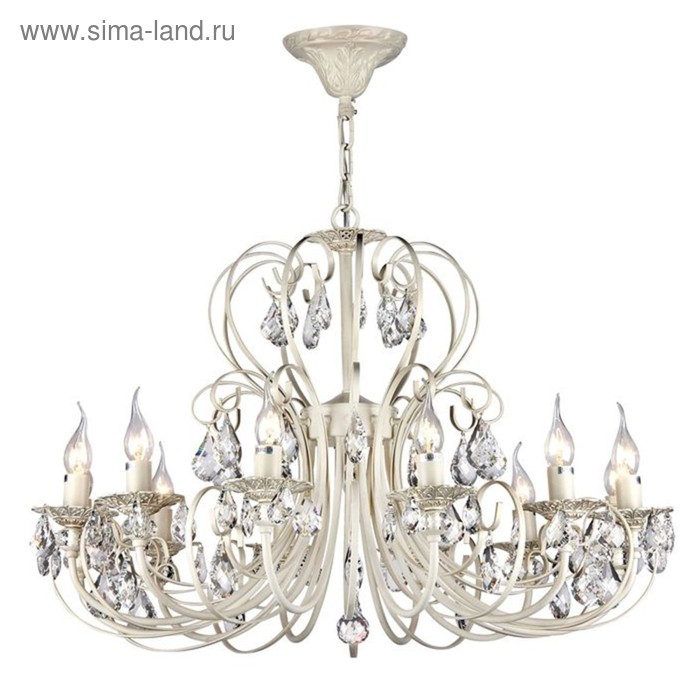 

Люстра Princess 12x60Вт E14 кремовое золото