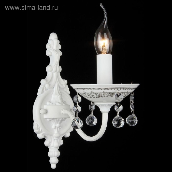 

Бра Bellona 1x60W E14, белый 13x23x28 см