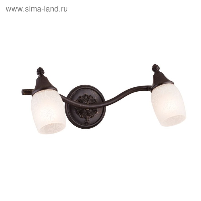 

Спот Margaret 2x40W E14 темная бронза 35,8x17x14,8см