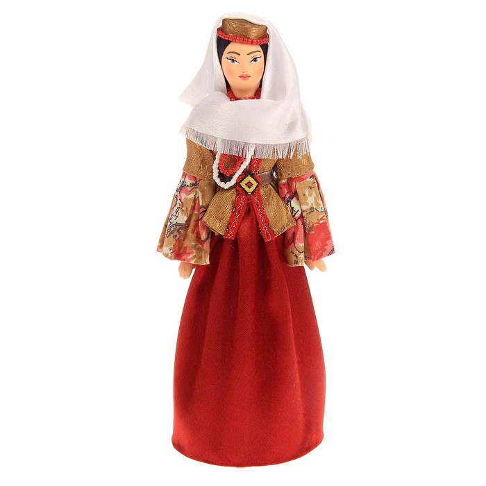 Сувенирная кукла "Праздничный костюм Северного Азербайджана кон. 19-нач. 20 в."