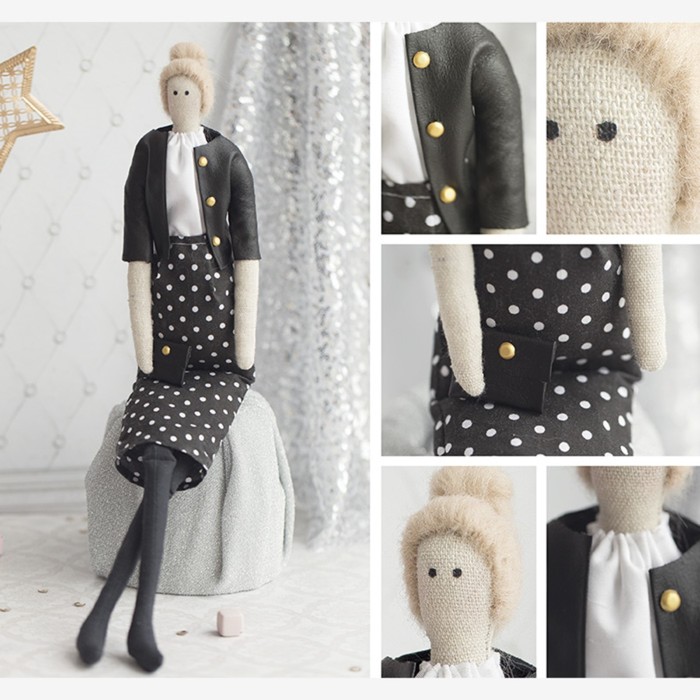 Интерьерная кукла «Коко», набор для шитья, 18 × 22 × 3,6 см