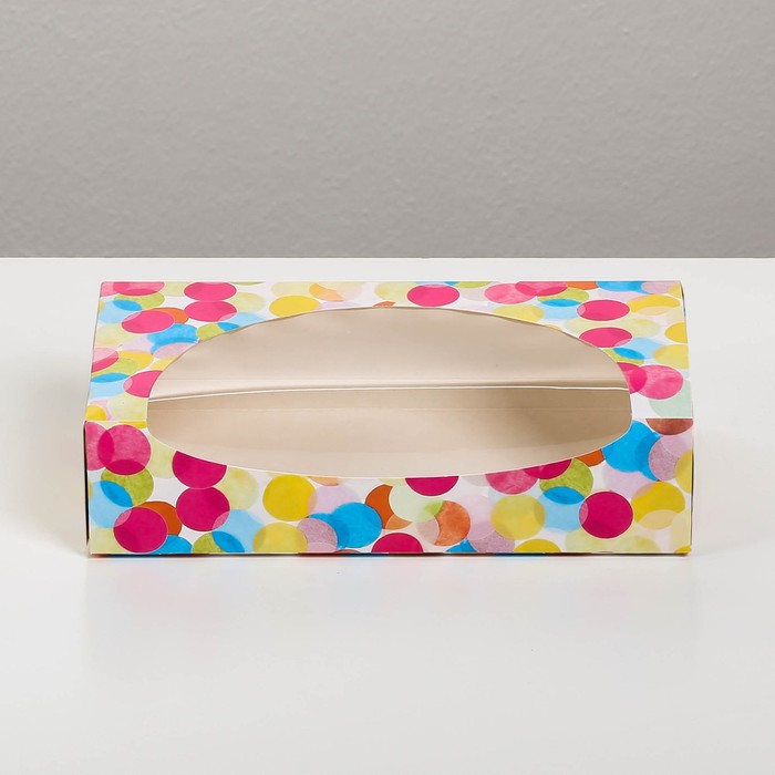 Упаковка для кондитерских иделий «Вкуса!», 10 х 20 х 5 см