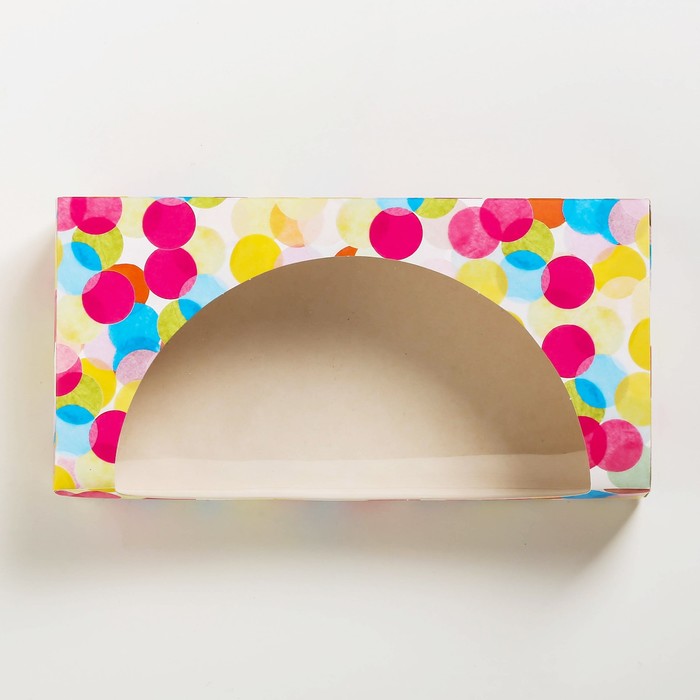 Упаковка для кондитерских иделий «Вкуса!», 10 х 20 х 5 см