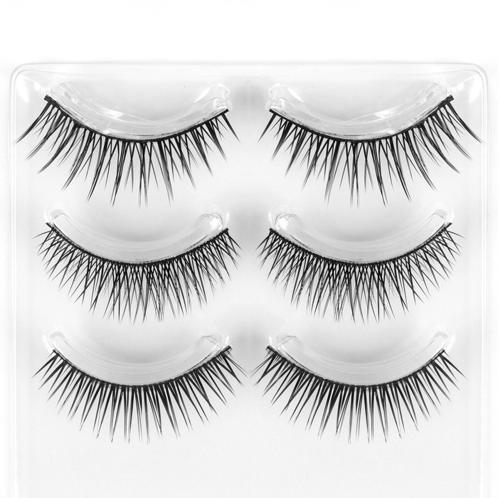 Набор накладных ресниц, 3 пары