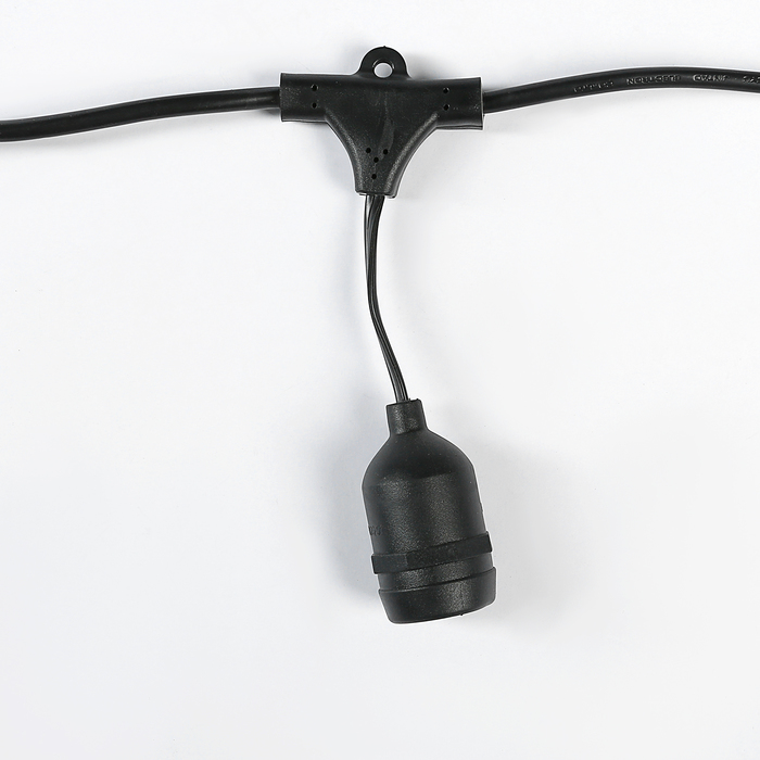 гирлянда "Евро Белт Лайт", шаг 40 см, E27, 2W-УМС, 10 метров, 220 V