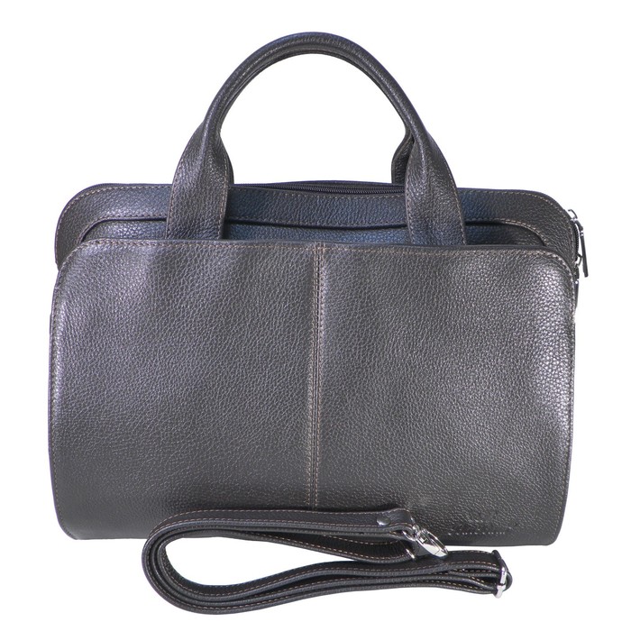 Сумка женская, натуральная кожа, цвет коричневый