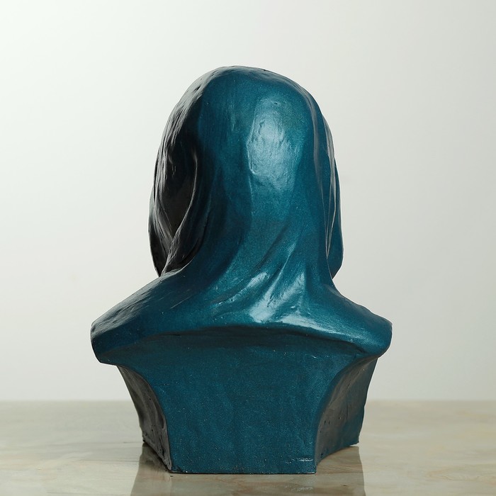 Бюст "Человек в капюшоне" цветной 20см