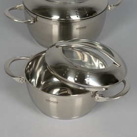 

Набор кастрюль Maruska, 2 шт: 1,4 л, 2,6 л