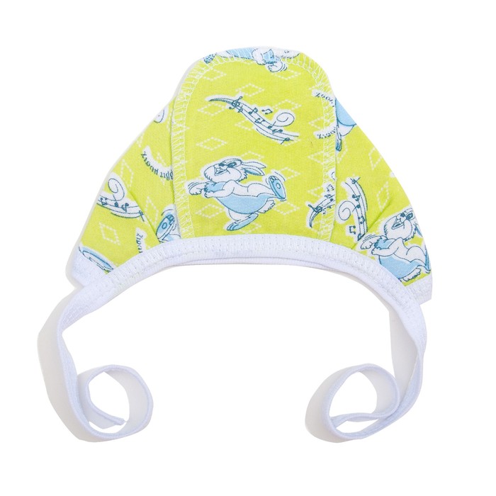 Чепчик для девочки, цвет микс, размер 50-56 см