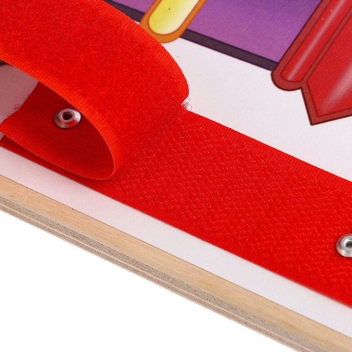 Бизиборд "Паровозик", 25 х 25 см