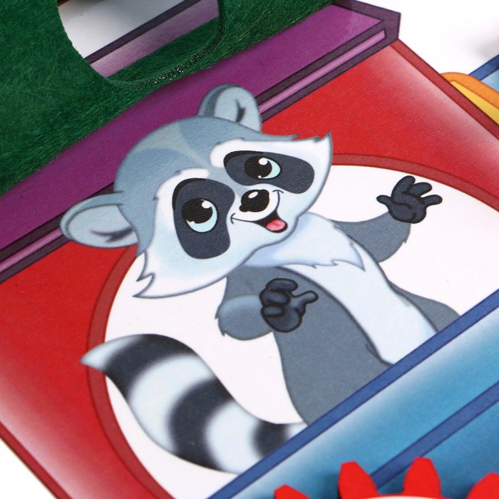 Бизиборд "Паровозик", 25 х 25 см