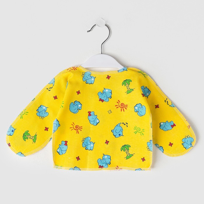 Распашонка для девочки, цвет микс, закрытые ручки, рост 50-56 см