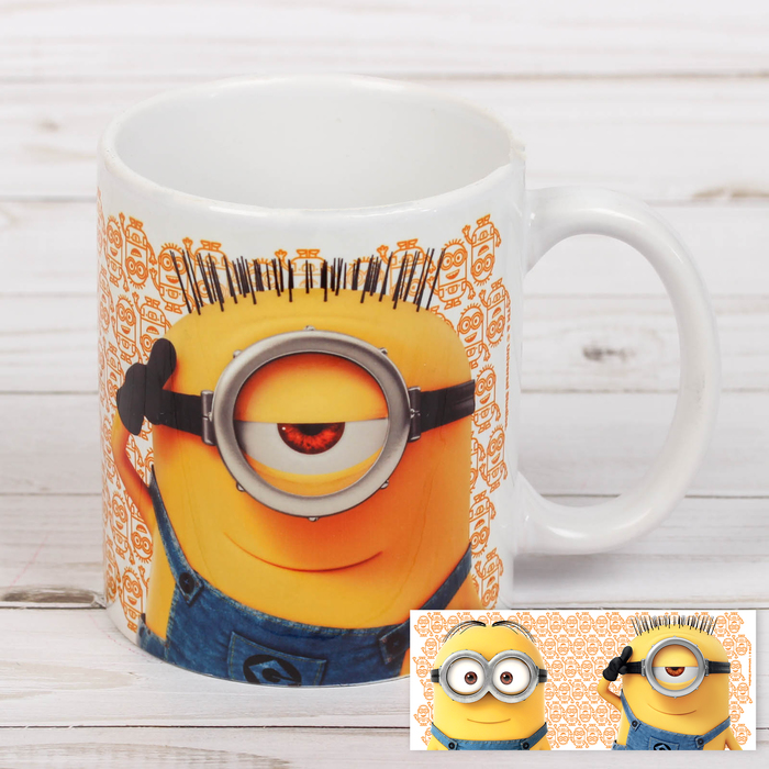 Кружка сублимация "Миньоны" Гадкий я, 350 мл