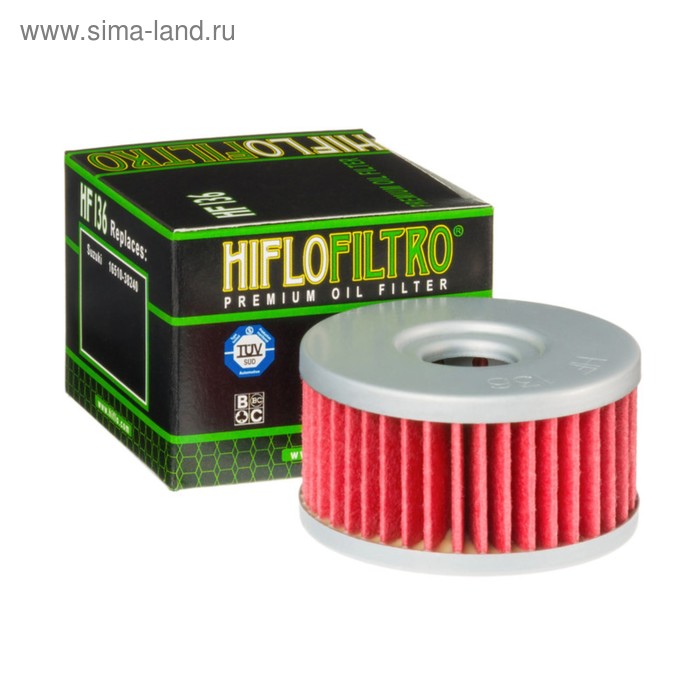 

Фильтр масляный HF136, Hi-Flo