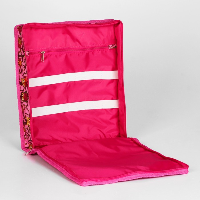 Сумка для рукоделия "Совушки на дереве"