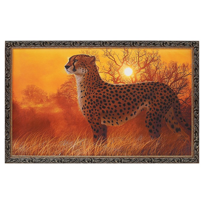 Картина "Леопард-2" 67*107 см