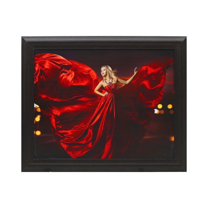Картина "Леди в красном" 48*58 см МДФ