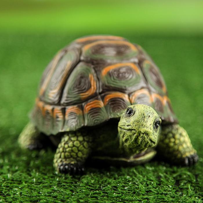 Садовая фигура "Черепаха круглая" 9*16*11 см