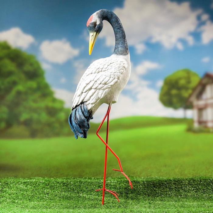 Садовая фигура "Журавль №1" 70*15*35 см