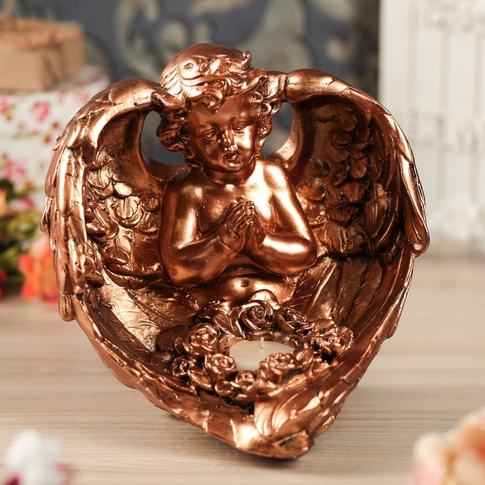 Статуэтка "Ангел в крыльях", бронза